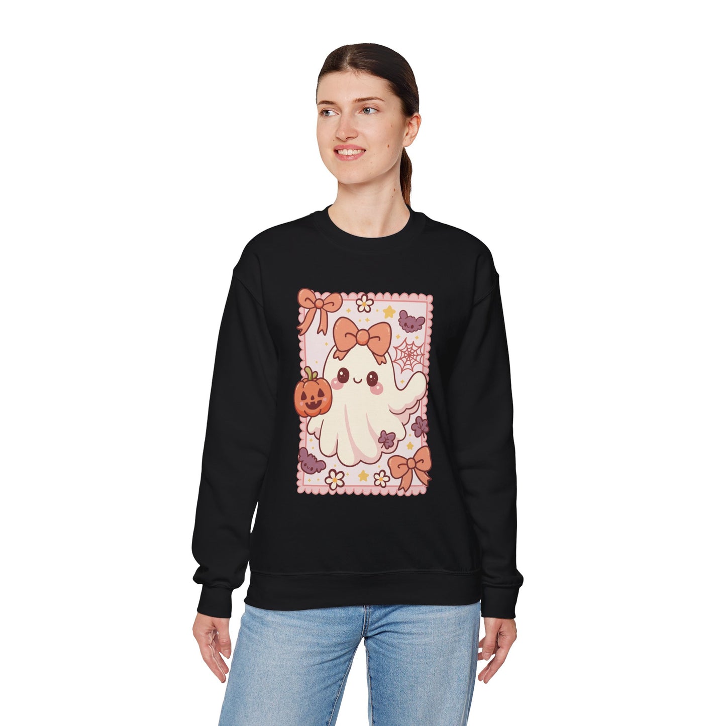 Ghostly Girly Crewneck Sweatshirt