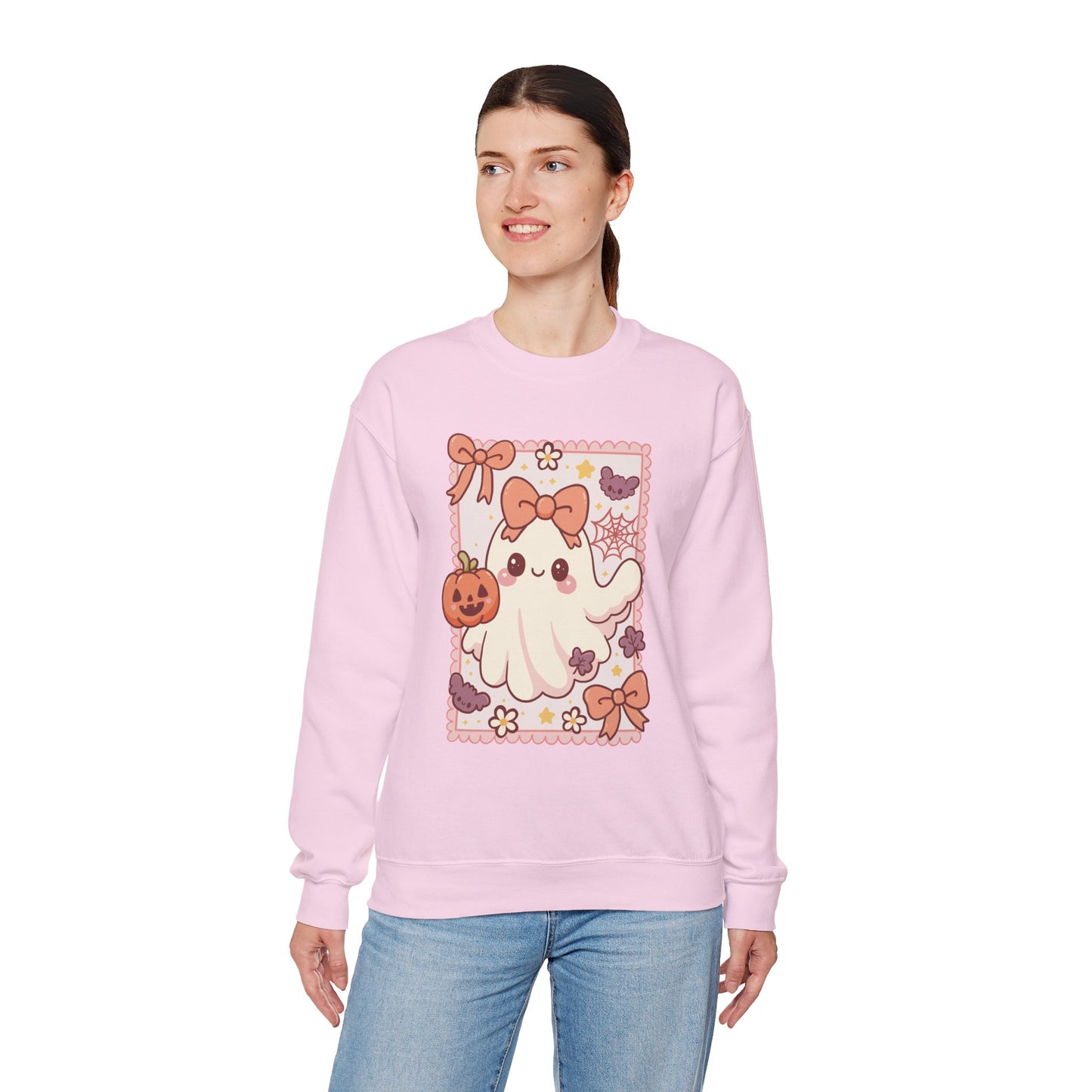 Ghostly Girly Crewneck Sweatshirt
