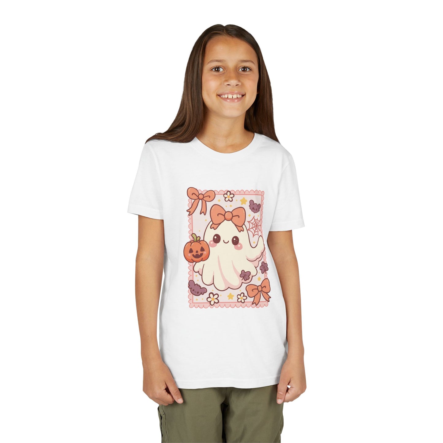 Cute Halloween Ghost Youth Tee