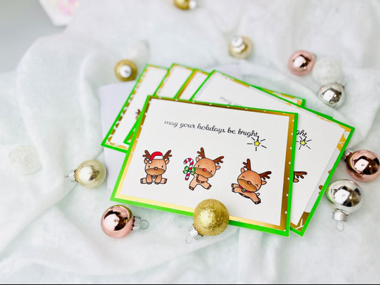 May Your Holidays Be Bright Greeting Card ✨🎁