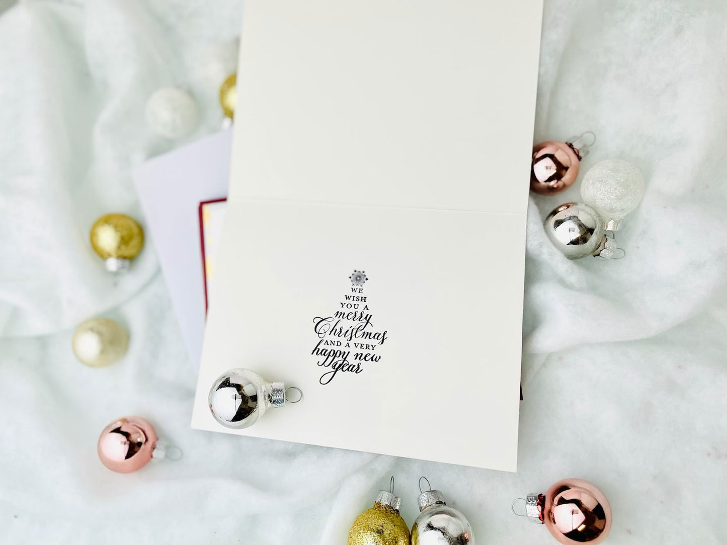 Away In A Manger Christmas Greeting Card - 5 pack