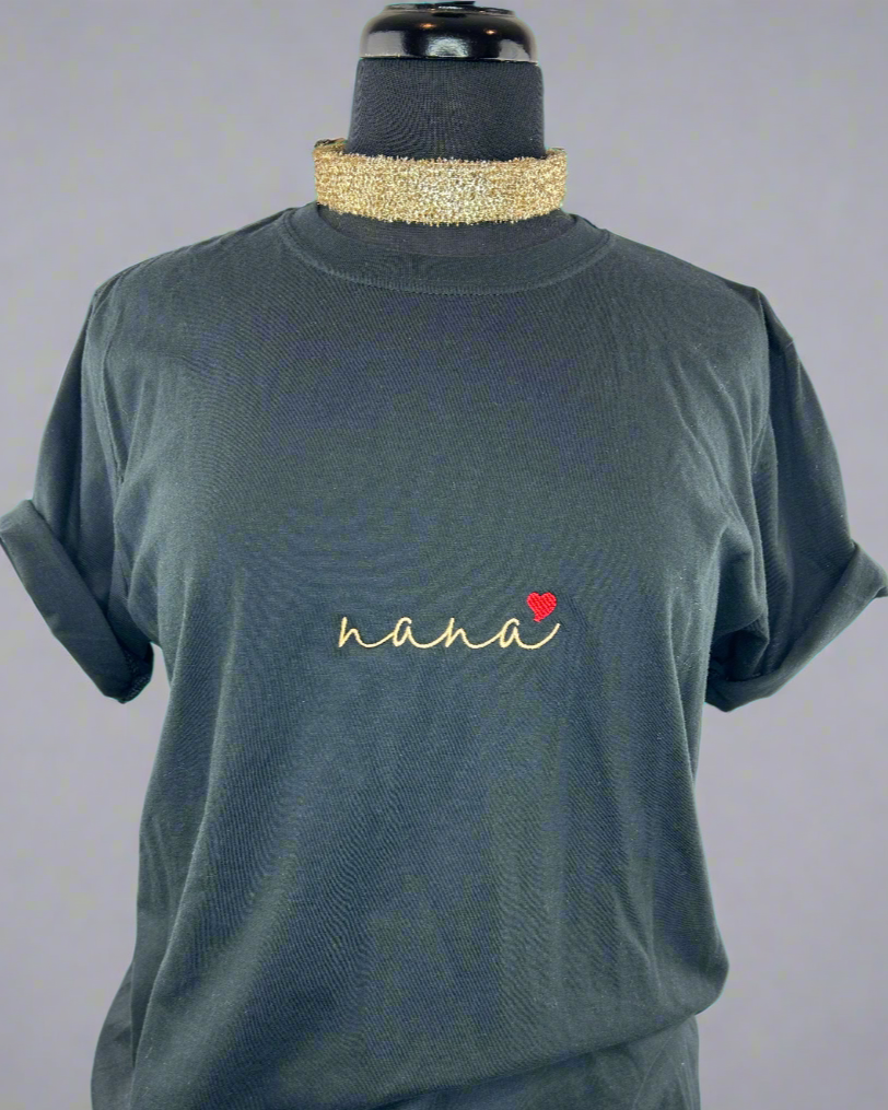 Nana T-Shirt with Heart – A Sweet Gift for Grandma