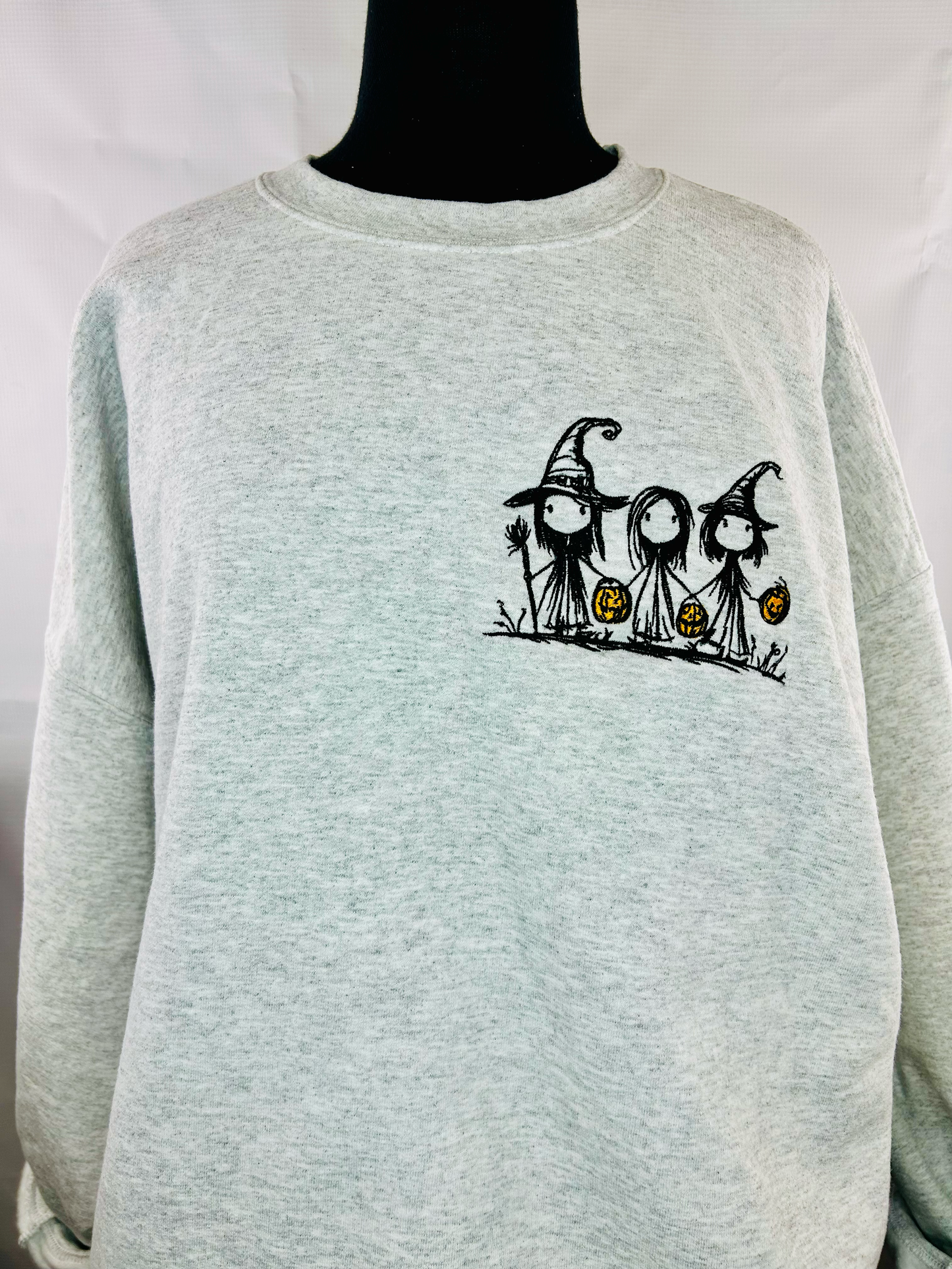 Three Little Witches Halloween Sweatshirt