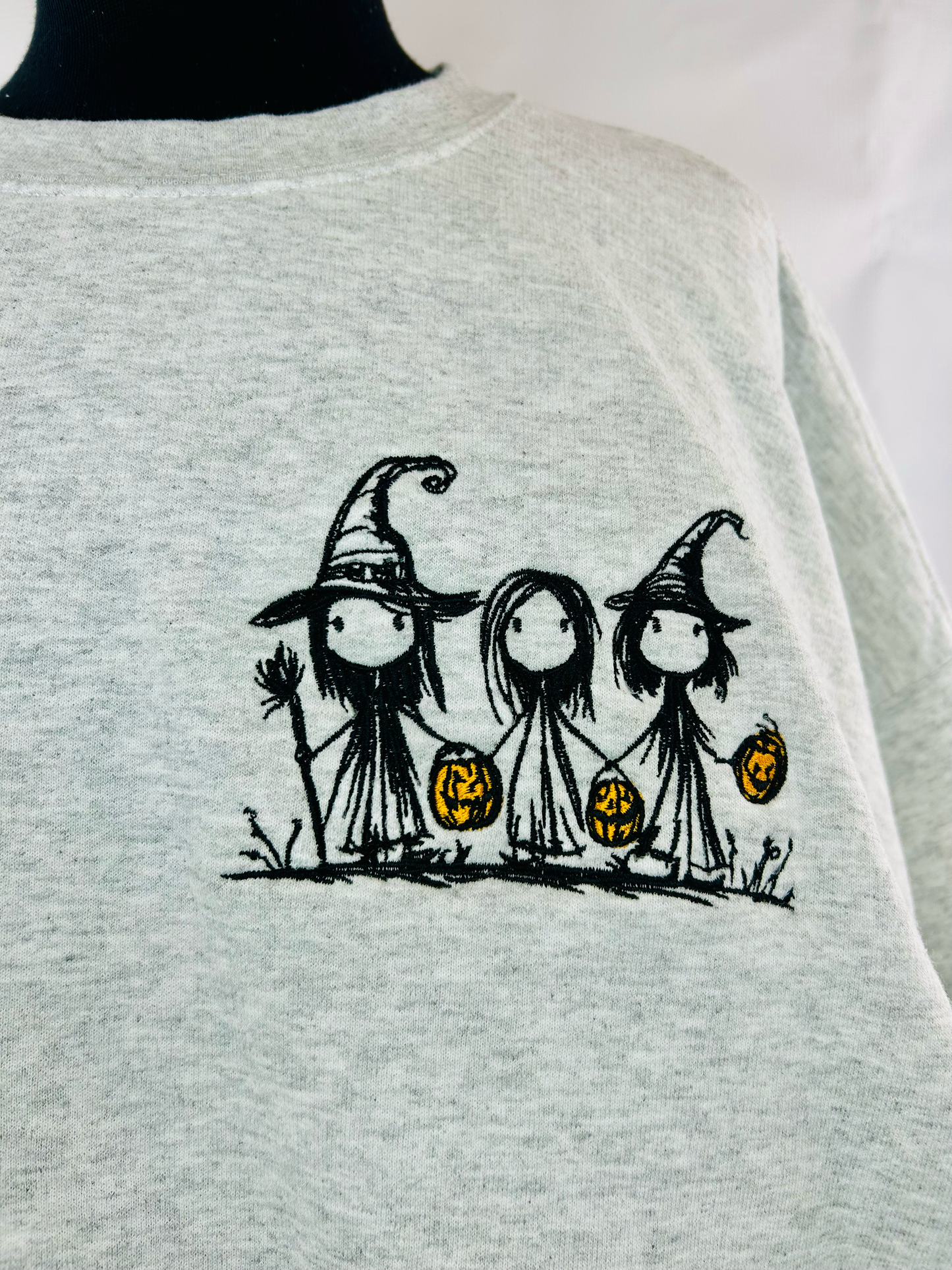 Three Little Witches Halloween Sweatshirt