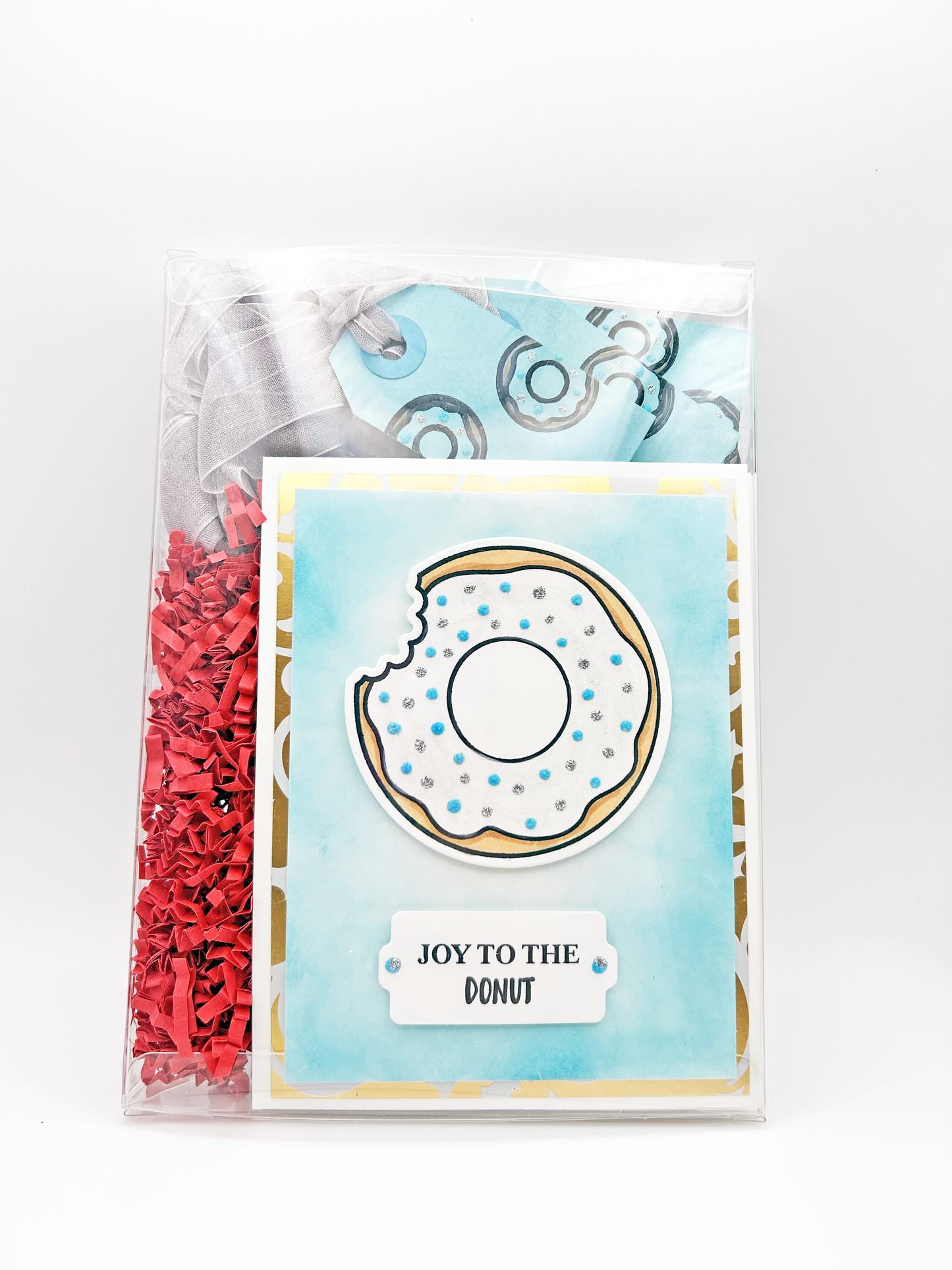 Joy to the Donut Greeting Cards & Gift Tags 🍩✨