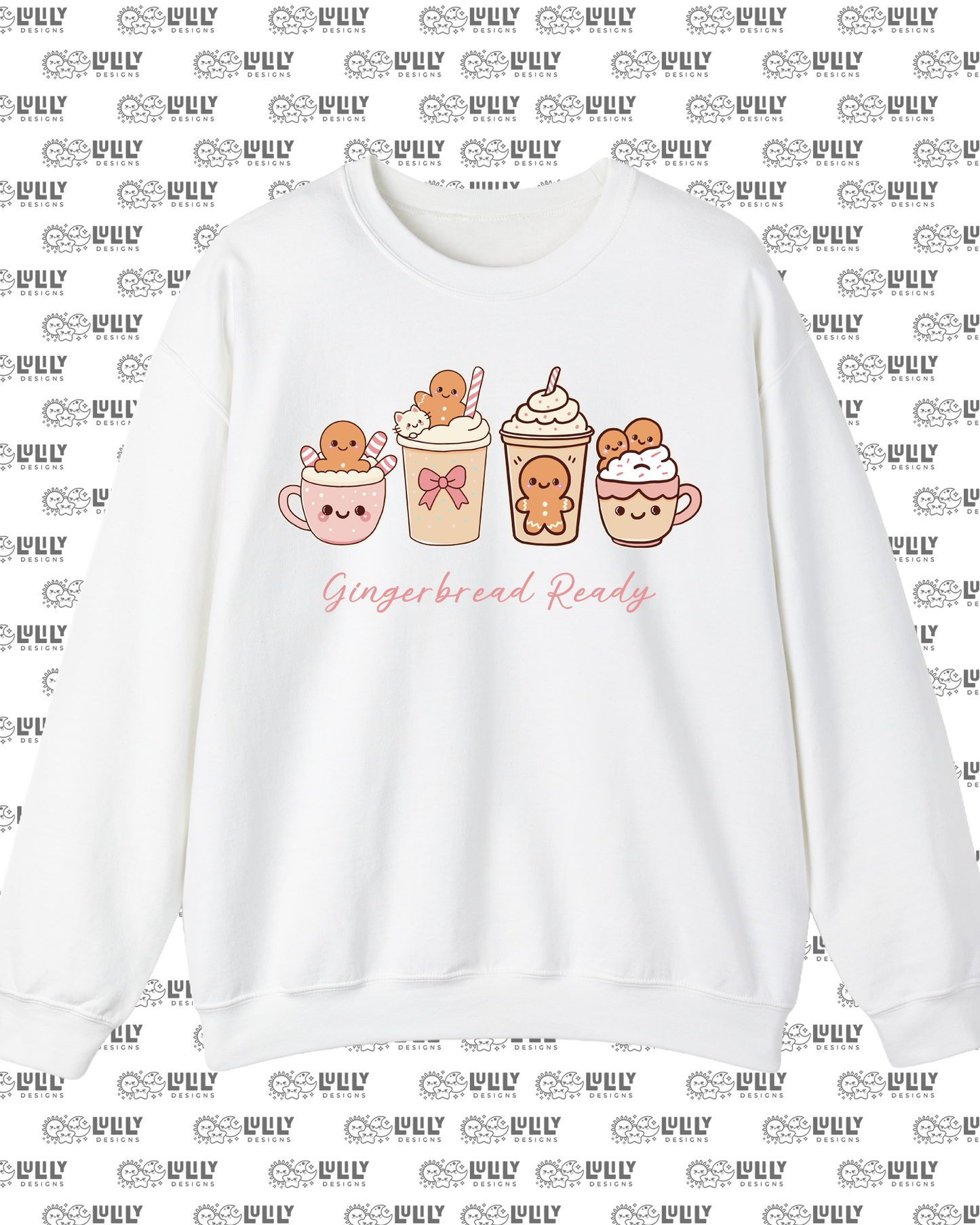 Gingerbread Ready Crewneck Sweatshirt 🍪✨
