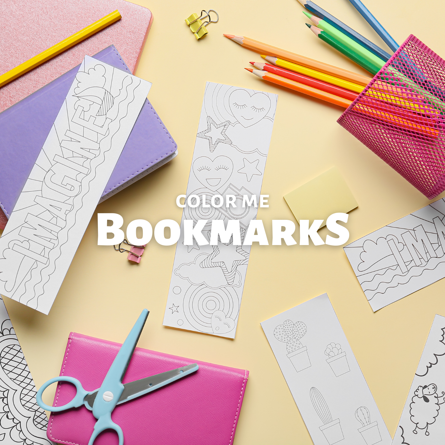 Color Me Bookmarks