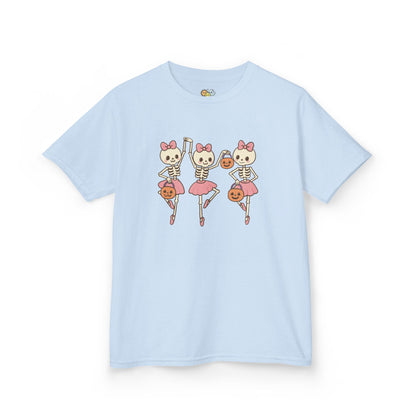 Skeleton Ballerinas Kids T-Shirt