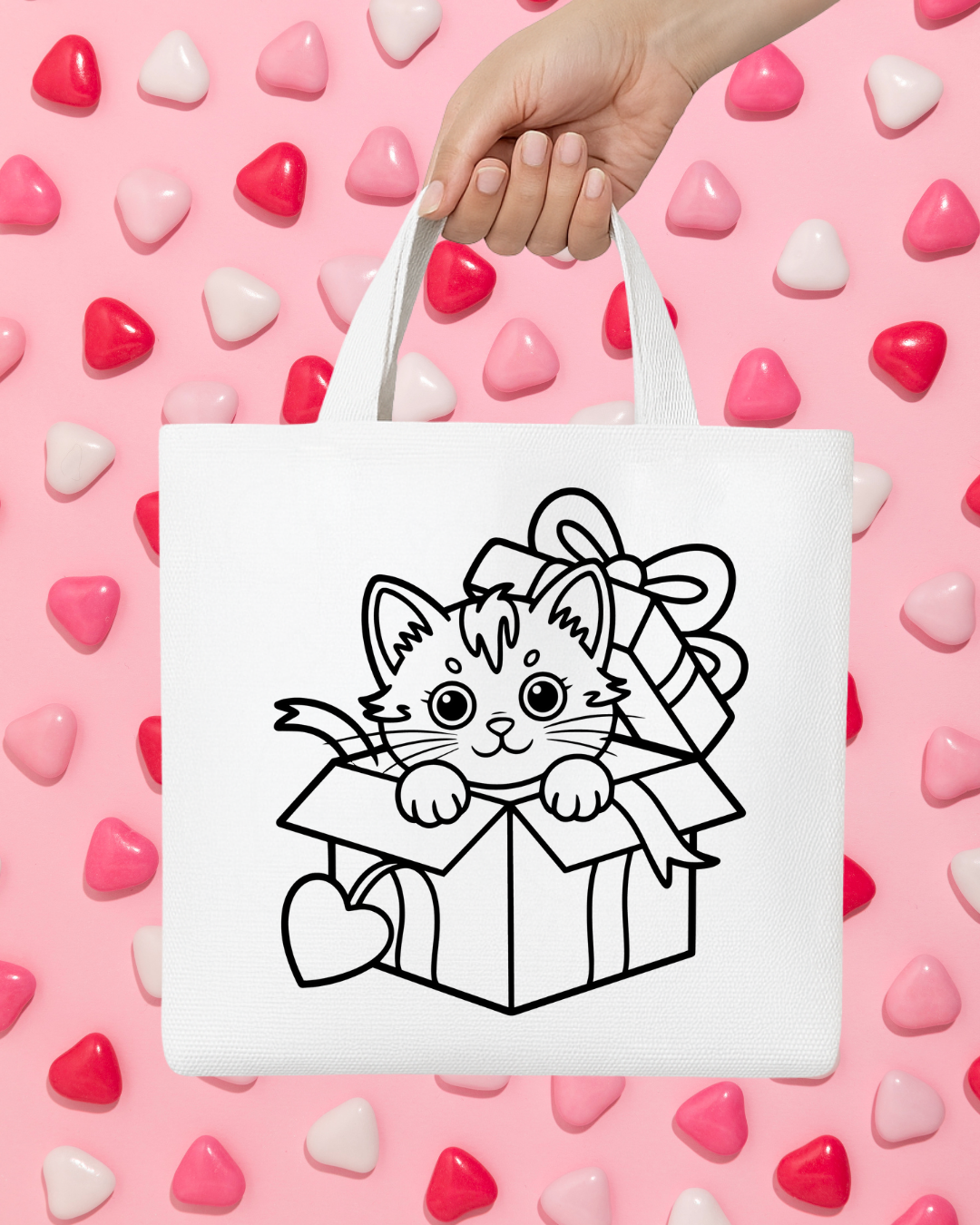 Daddy and Me DIY Mini Tote Bag Paint Kit