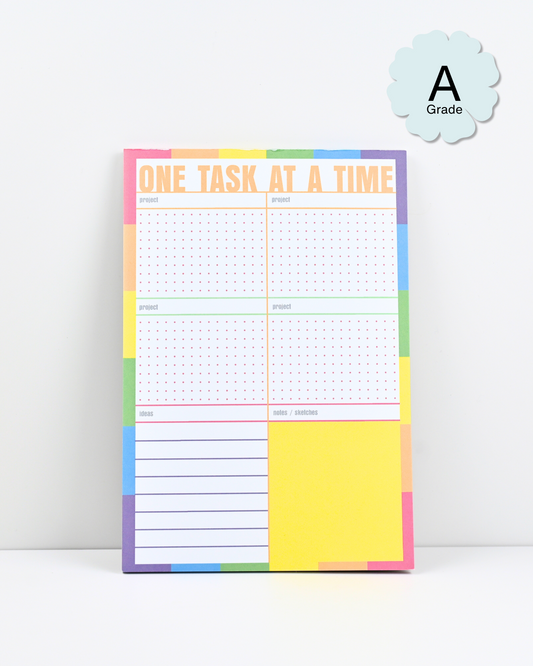 One Task At A Time Daily Planner - A Grade