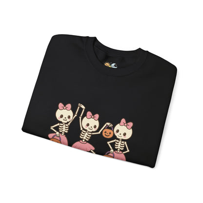 Halloween Skeleton Ballerina Sweatshirt