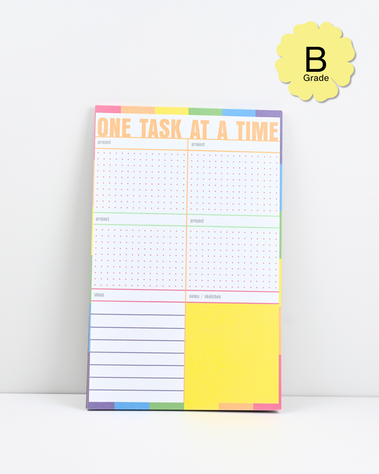 One Task At A Time Daily Planner - B Grade
