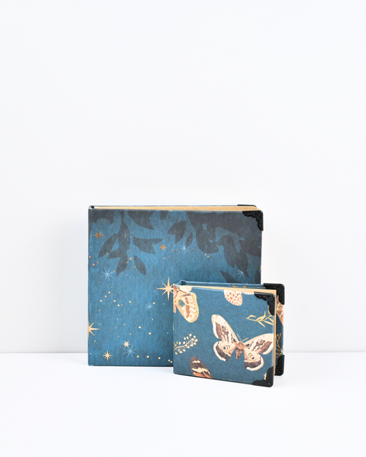 Midnight Teal Nature Sketchbook Set