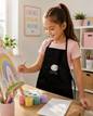 Personalized Embroidered Art Apron – Disposable