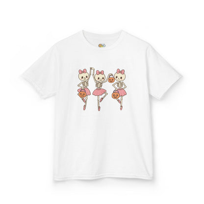 Skeleton Ballerinas Kids T-Shirt