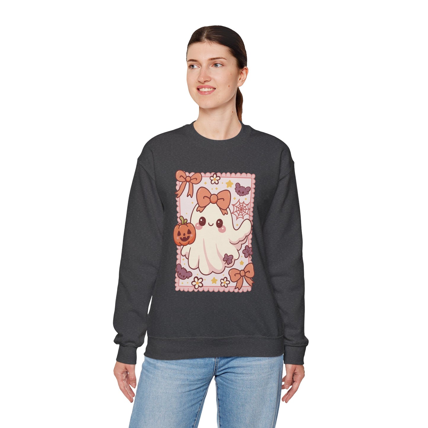 Ghostly Girly Crewneck Sweatshirt