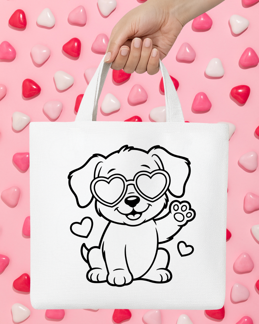 Daddy and Me DIY Mini Tote Bag Paint Kit