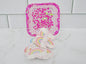 Pink Hearts Glitter Resin Organizer Dish 💖