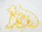 Gold Foil Cat Resin Trinket Dish 🐾✨