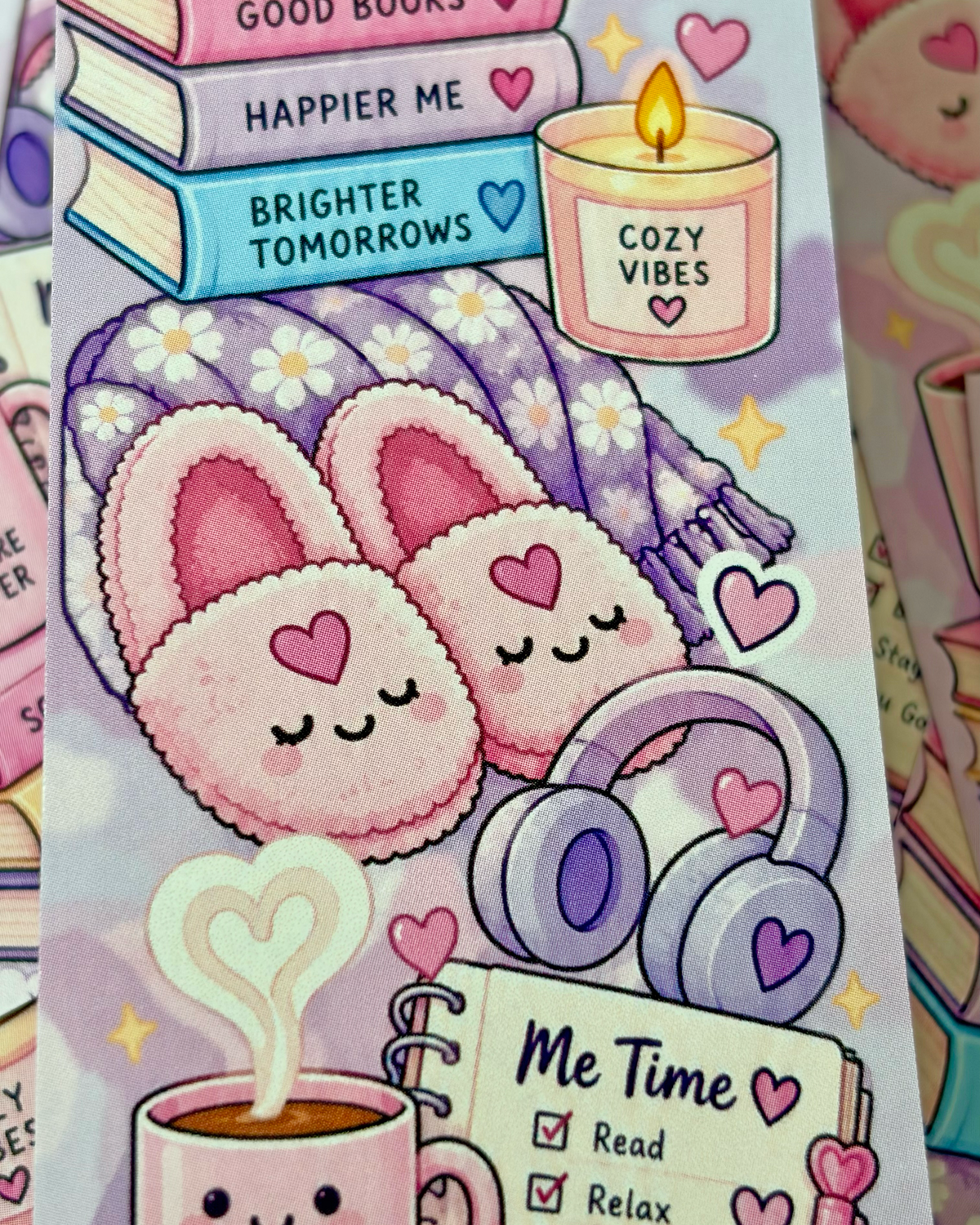 LULILY Cozy Club Bookmark