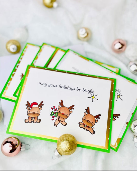May Your Holidays Be Bright Greeting Card ✨🎁