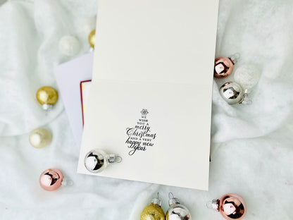 Away In A Manger Christmas Greeting Card - 5 pack
