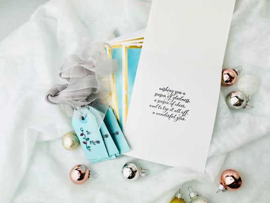 Joy to the Donut Greeting Cards & Gift Tags 🍩✨