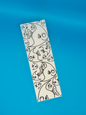 Color Me Bookmark - Angel Fish