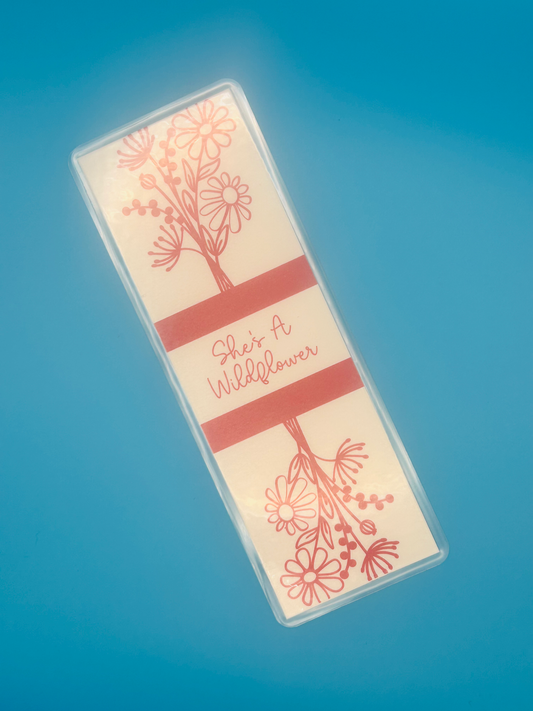 She Is A Wildflower Bookmark
