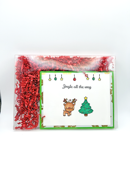 Jingle All The Way Greeting Cards🎄✨