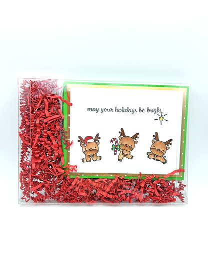 May Your Holidays Be Bright Greeting Card ✨🎁