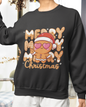 Merry Christmas Gingerbread Heart Eyes Crewneck Sweatshirt