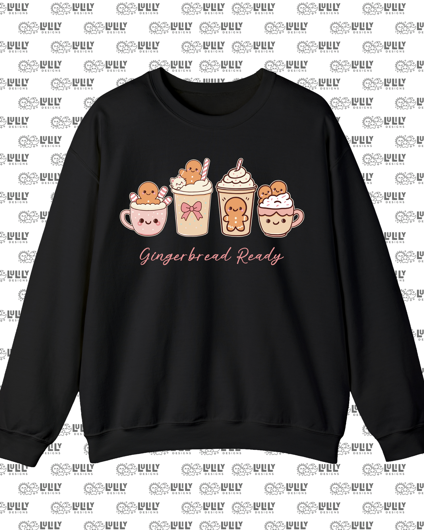 Gingerbread Ready Crewneck Sweatshirt 🍪✨