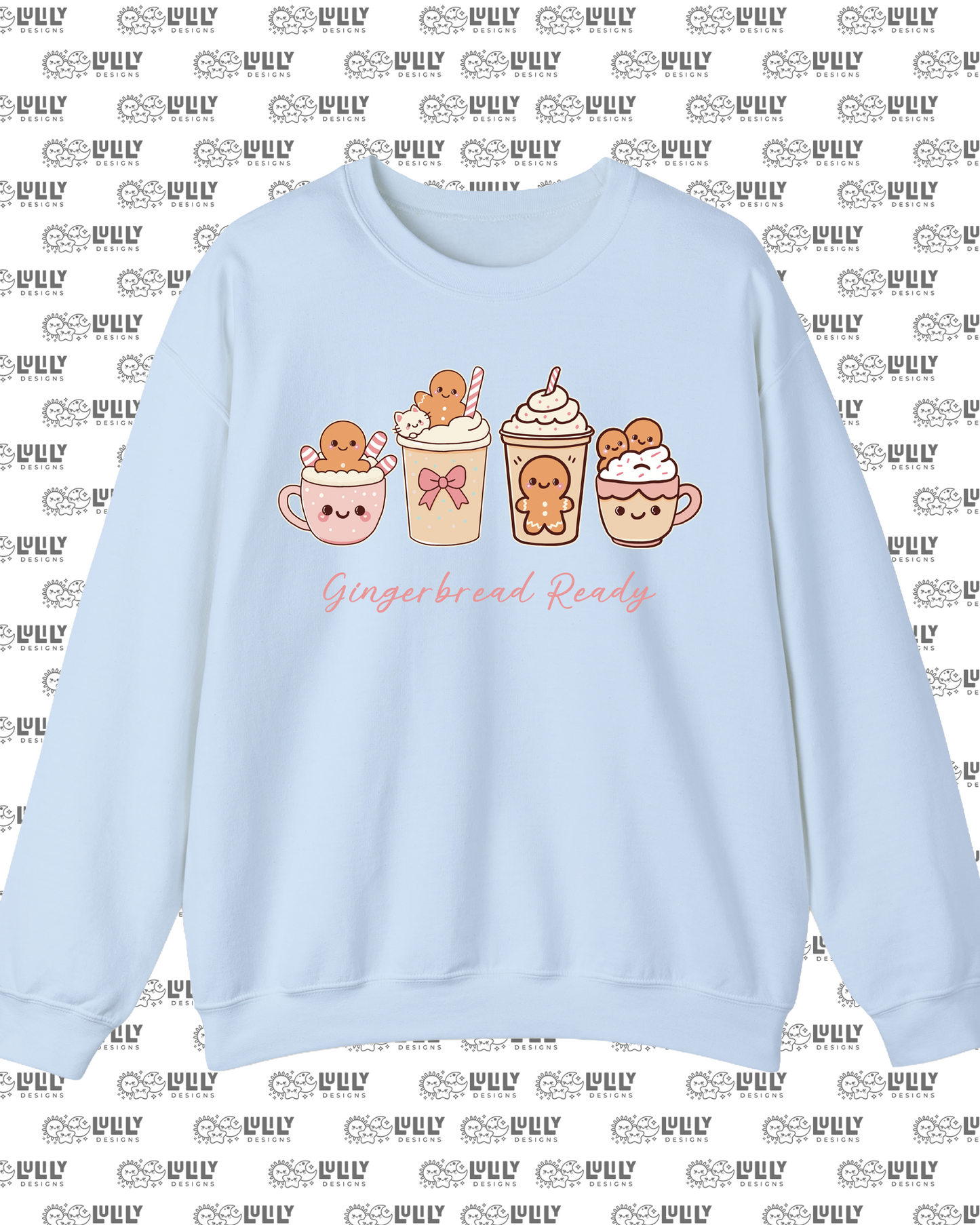 Gingerbread Ready Crewneck Sweatshirt 🍪✨