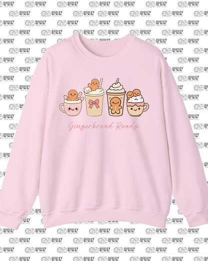 Gingerbread Ready Crewneck Sweatshirt 🍪✨