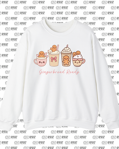 Gingerbread Ready Crewneck Sweatshirt 🍪✨