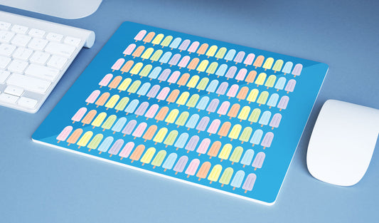 Pastel Popsicle Mouse Pad