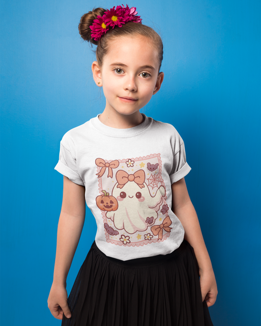 Cute Halloween Ghost Youth Tee
