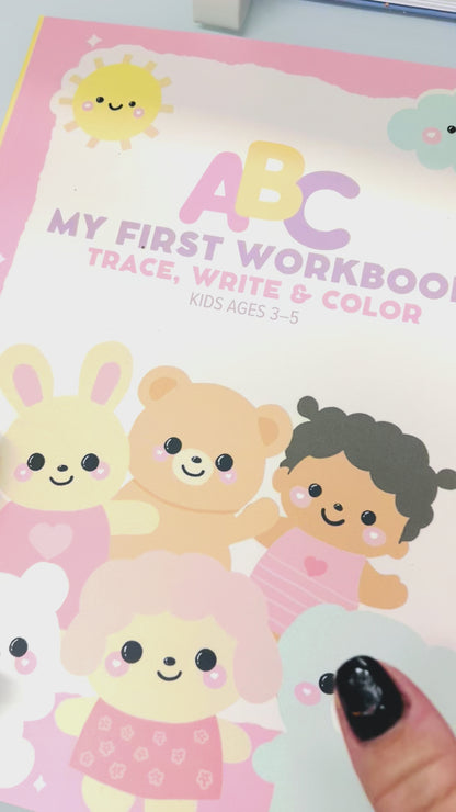 ABC My First Workbook: Trace, Write & Color