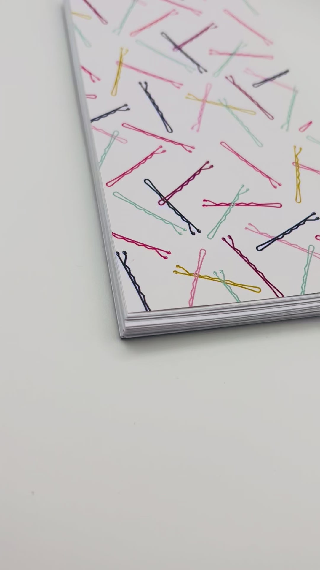 bobby pins notepad