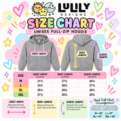 Spooky Season Pink Glitter Embroidered Zip-Up Hoodie - Black
