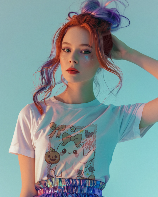 Cute Ghost Halloween T-Shirt