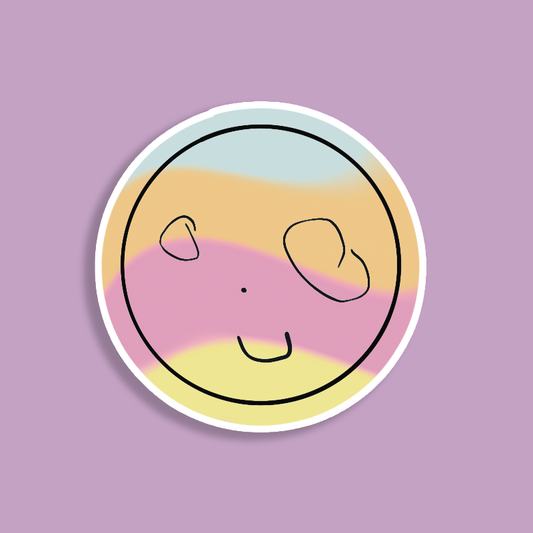 Smiley Face Sticker – Made By Lyla