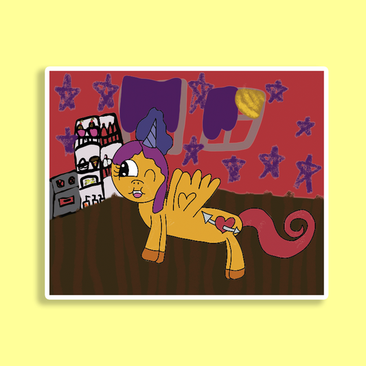 Heartstroke Sticker – Made By Lily