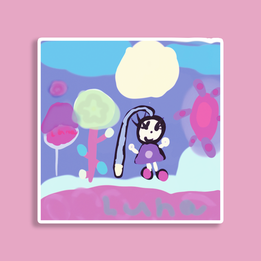 Rumi from Huntrix Sticker – Made By Luna