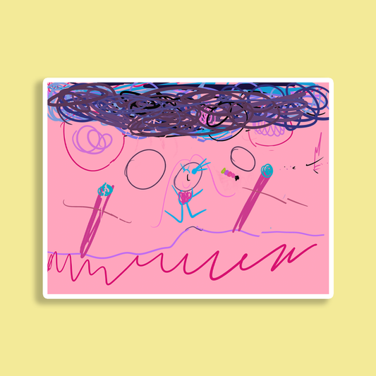 Luna's World Sticker – Made By Luna